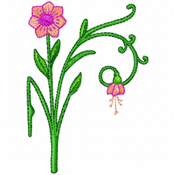 Flowers Embroidery Design 11 Flowers Embroidery Design 11